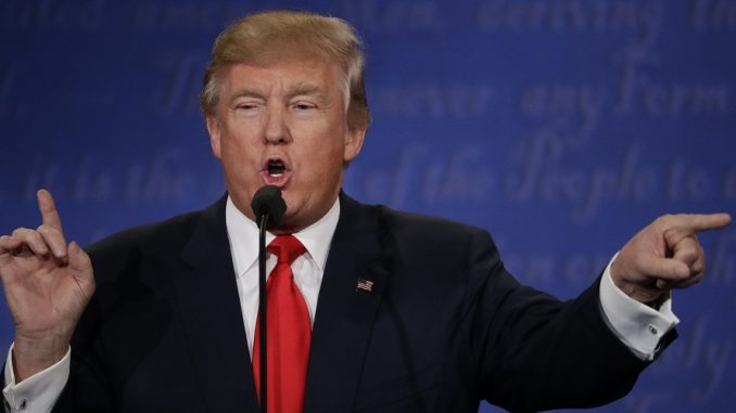 Le Président américain Donald Trump