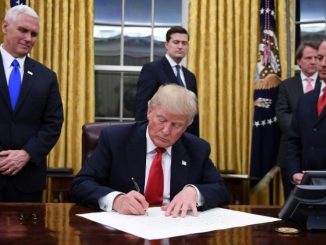 Le Président américain Donald Trump