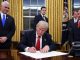 Le Président américain Donald Trump