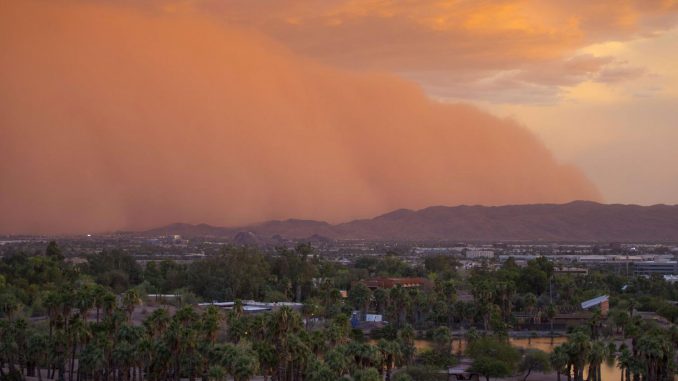 Les tempêtes de sable et de poussière Les tempêtes de sable et de poussière