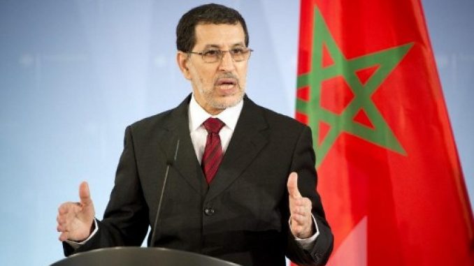 Le Chef du gouvernement Saad Eddine El Othmani Le Chef du gouvernement Saad Eddine El Othmani