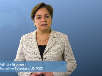 Mme Patricia Espinosa, Secrétaire exécutive de la Convention-Cadre des Nations Unies sur les Changements Climatiques (CCNUCC)