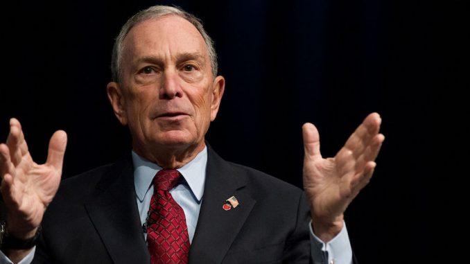 Le milliardaire américain Michael Bloomberg