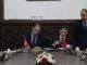 le Chef du gouvernement, Saâd Eddine El Othmani, et son homologue tunisien Youssef Chahed.