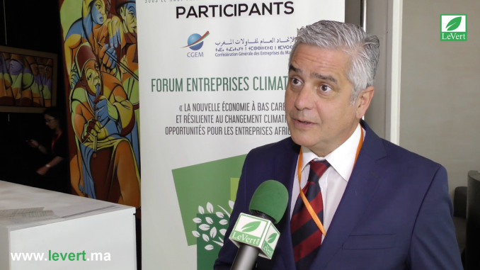 Said Mouline, Directeur général de l’AMEE et président de la commission énergie, climat et économie verte à la CGEM