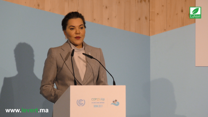SAR La princesse Lalla Hasnaa, présidente de la Fondation Mohammed VI pour la protection de l'environnement