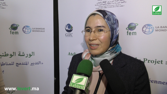 Nezha ELOUAFI, Secrétaire d’Etat chargée du Développement Durable Nezha ELOUAFI, Secrétaire d’Etat chargée du Développement Durable