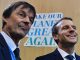 Emmanuel Macron et Nicolas Hulot lors du One Planet Summit