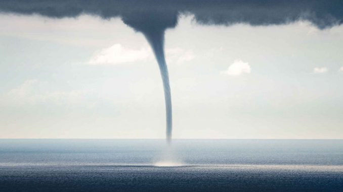 Une trombe marine observée à Rabat