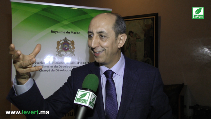 Mohammed BENYAHIA, Secrétaire Général du Secrétariat d’État charge du Développement Durable Mohammed BENYAHIA, Secrétaire Général du Secrétariat d’État charge du Développement Durable