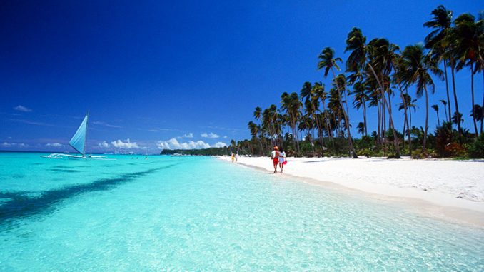 Ile de Boracay aux Philippines