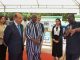 l’ambassadeur du Maroc à Ouagadougou, Farhat Bouazza, le ministre burkinabè de l’Agriculture et des Aménagements hydrauliques, Jacob Ouédraogo
