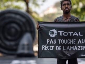 L’assemblée générale de Total interrompue par des manifestants de Greenpeace