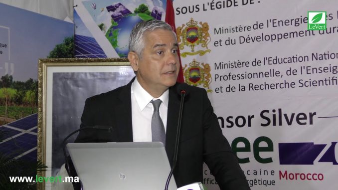 المدير العام للوكالة المغربية للنجاعة الطاقية، السيد سعيد مولين