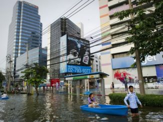 Bangkok pourrait être en partie submergée d'ici à 2030