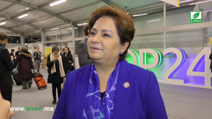 Patricia Espinoza - Négociations à la COP24