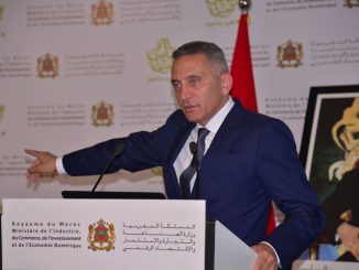 Moulay Hafid Elalamy, ministre de de l’Industrie, du commerce, de l’investissement et de l’économie numérique