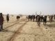 Des bergers amènent leur bétail à un point d'eau au Niger, dans la région du Sahel.