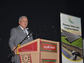 M. Yahdih Bouchaab , Wali de la région de Drâa-Tafilalet, gouverneur de la province d’Errachidia lors de l’atelier de sensibilisation organisé par l’AMEE