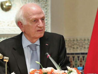 M. André Azoulay, Conseiller de SM le Roi et Président de la Fondation Mohammed VI pour la Recherche et la Sauvegarde de l’Arganier (FMVI.RSA).