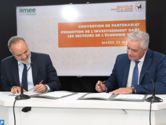 Convention de partenariat entre AMEE et le groupe BCP pour la promotion de l’économie verte