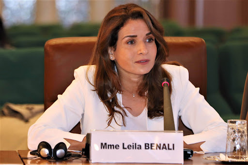 Leila Benali, ministre de la Transition énergétique et du Développement durable Leila Benali