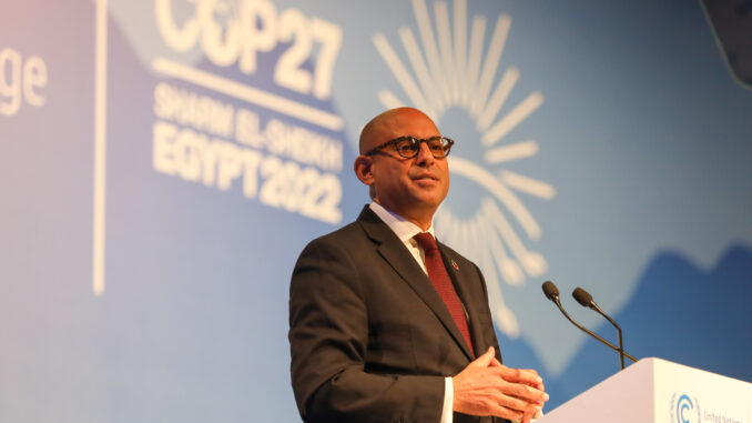 Simon Stiell COP 27 Simon Stiell