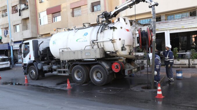 IMG-20231022-WA0000 عمليات تنظيف و صيانة شبكة التطهير السائل بدار بوعزة أولاد عزوز