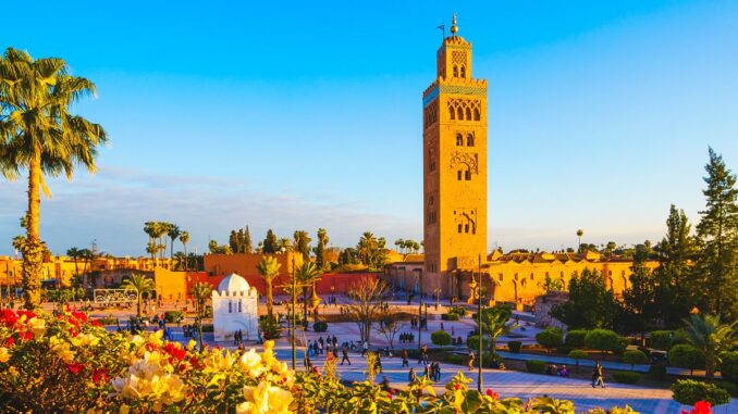 Koutoubia Mosque, Marrakesh, Morocco
