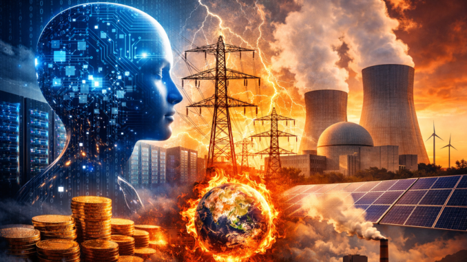Quand l’intelligence artificielle électrise le monde : le retour en force du nucléaire intelligence artificielle